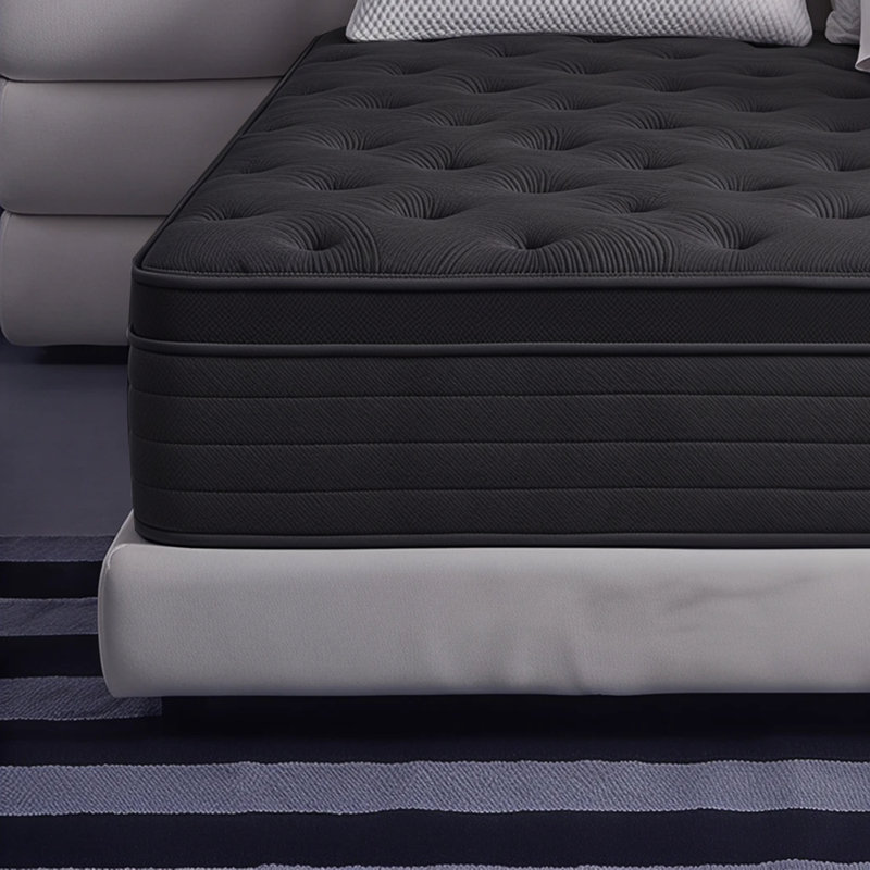 Zhovac 14" Full Mattress Memory Foam Medium Firm Hybrid Mattress in a box With Certipur-us, Pocket Spring, 14", Full