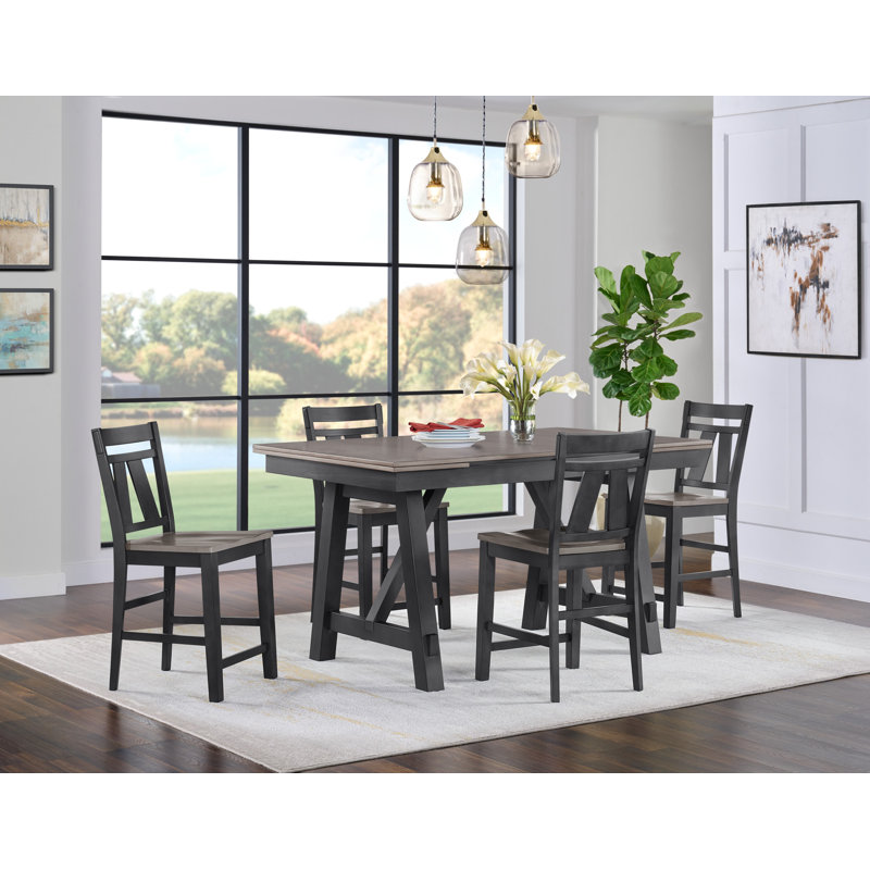 Dining Set, 5 Pieces: Table, 4 Chairs