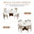 59" Modern Round Dining Table, Glossy White Sintered Stone, Solid Wood for 6-8-1363676660-1366837312