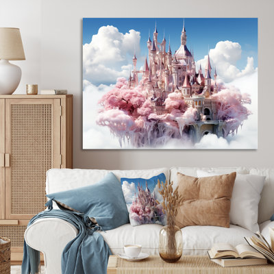 Fantasy Castle Floating Islands - Fantasy Wall Art