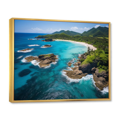 «Virpi Caraibe Paradise Found III», reproduction sur toile