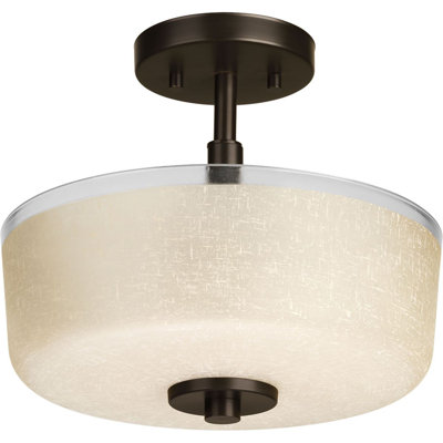 Plafonnier semi-encastré 12,25 po Nash