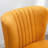 Contemporary Velvet Upholstered Accent Chair, Gold-646179231