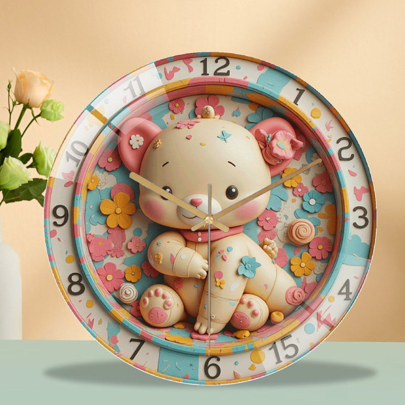 Horloge murale 12 po