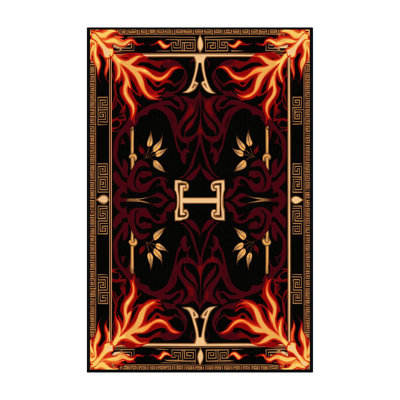Golden Garland Rug