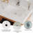 Loubertha 48" Single Bathroom Vanity, Glossy Faux Marble Tabletop, Modern Floating Vanities-1527613063-1511072656