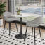 Cleofus Round Metal Base Dining Table-566617740-561748633-558404553