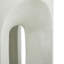 Table d'appoint / table de bout d'extérieur ronde MGO, table d'appoint de salon, blanc antique