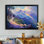 Rainbow In The Mountains II - Rainbow Large, art mural