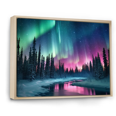 Northern Lights In Alaska II - Alaska Wall Art