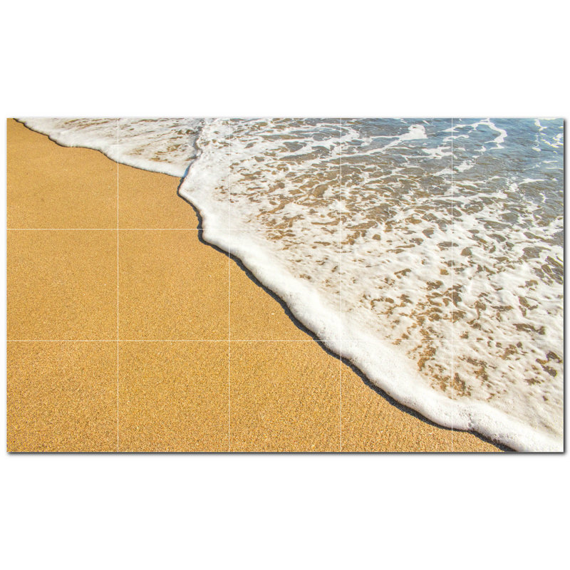 Photo de plage 8 po x 8 po