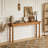 Wooden Console Table Sofa Table Behind Couch