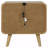2-Drawer Bedroom Nightstand, Bedside Nightstand Table