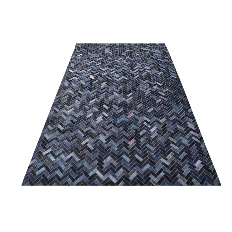 Purdue Dark Blue Rug