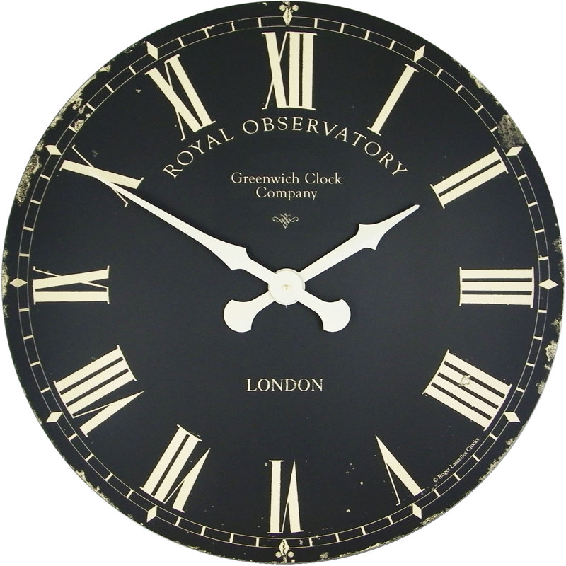 Extra Large Greenwich Dial - 70cm, Black