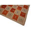 Tapis brun en laine fait à la main de conception unique 8 pi x 9 pi 8 po Loyle