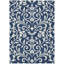 Tapis intérieur / extérieur en polyester tissé à la machine mâle / bleu marine mâle Malé-95999011