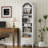 2PCS 71" Shoe Storage Cabinet With 1 Storage Drawer And 4 Adjustable Shelves for Living Room -508557698