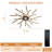 36 in. Indoor Black Ceiling Fan with Light, Flush Mount Ceiling Fan with Remote App Control, Dimmable, 3-Color, 6-Speeds-1236047937