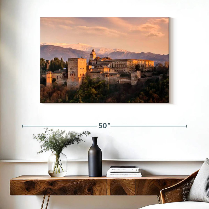 Nicci Alhambra In Granada, 26" H x 39" W