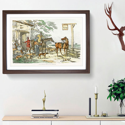 Before the Hunt by Henry Alken - Framed Print