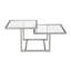 Table basse carrée de 43 po de large Amalie en nickel-1773343198