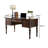 American Retro Rustic Style Solid Wood Desk-1999373481