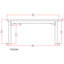 Westminster Teak Outdoor Teak Dining Bench