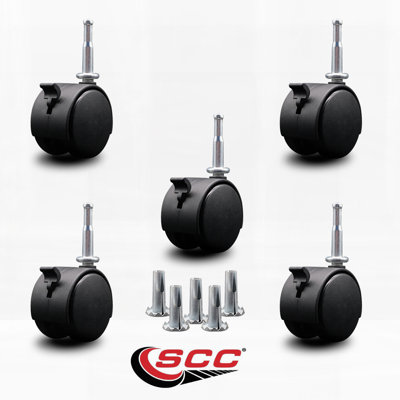 Caster with Brakes