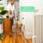 Evalinda Metal Adjustable Pressure Mounted Pet Gate With Door