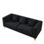 Canapé modulaire confortable à 3 places avec assise moelleuse et coussins, idéal pour le salon, la chambre à coucher et le bureau-14001483-14001487-14001486