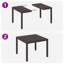 5 Piece Garden Dining Set Poly Rattan-205415883
