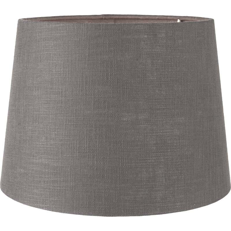 Lys Empire Lamp Shade ( Uno ), 26cm H x 40cm W x 40cm D, Grey