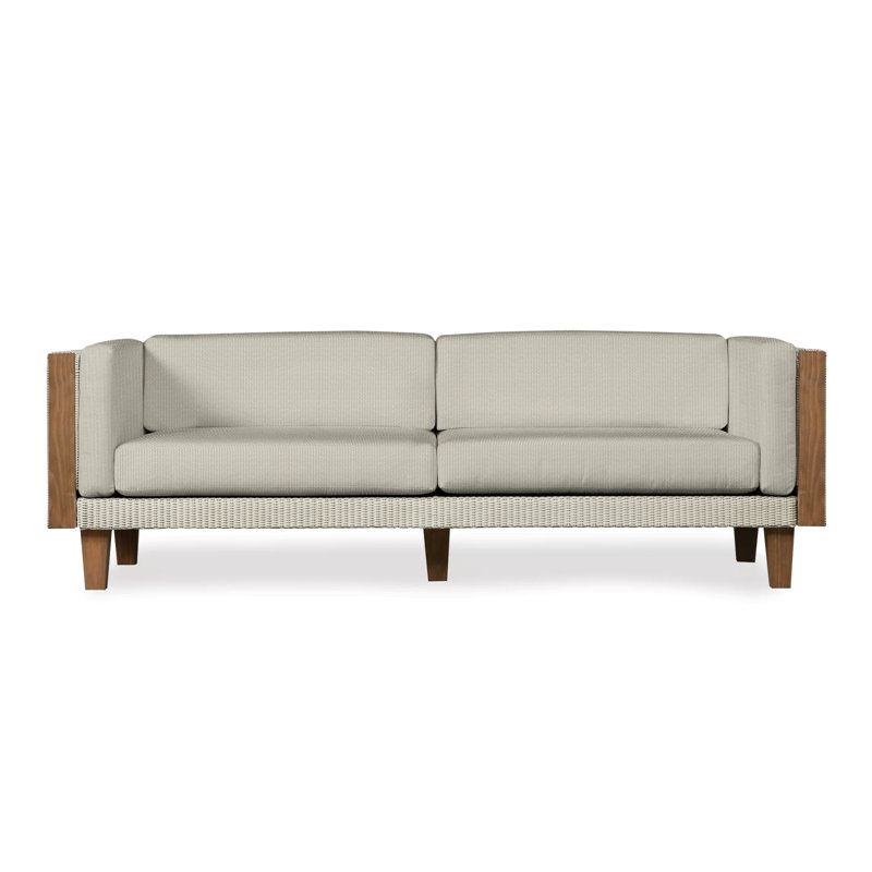 Catalina Outdoor 3 - Seat Patio Sofa, Linen, Demo Stone