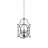 Charisma 4 - Light French Black Lantern Pendant