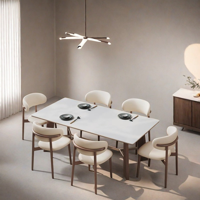 Ensembles de table de salle à manger durables avec des matériaux de qualité supérieure., H 29,53 po x L 62,99 po x l 31,5 po