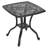 Jared Square Metal Outdoor Side Table , 21'' in. W 21'' in. D