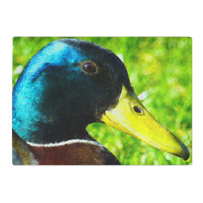 Mallard Duck Painting Chopping Board