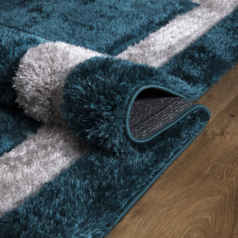 Belliere Shag Area Rug, Rectangle 50 x 80cm