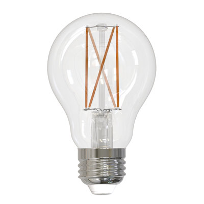 60 Watt Equivalent, A19 LED, Dimmable Light Bulb, (3000K) E26/Medium (Standard) Base