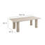 Table de salle à manger d'extérieur en aluminium 87 po Nautica-105239648