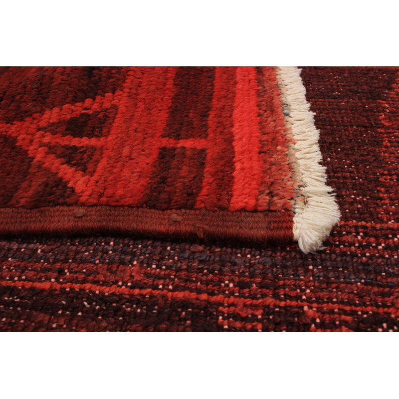 Tapis décoratif en laine noué à la main de conception unique 4 pi 2 po x 5 pi 10 po Benboe