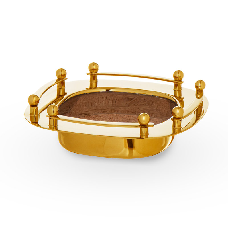 Suspension Wine Coaster, Gold