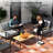 Kiran Outdoor 4-Piece Rope Sofa Set