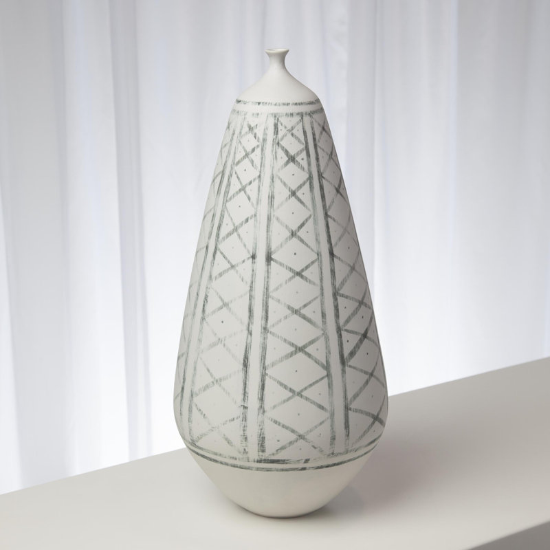 Grenz Vase-Hand Painted-Lg