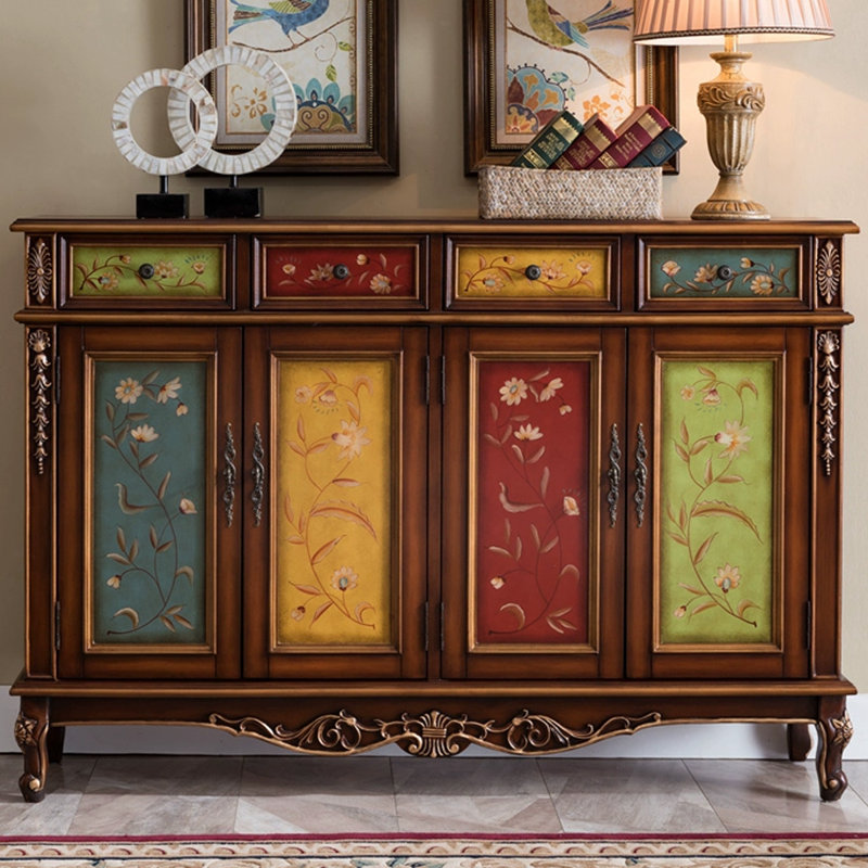 Picture Color Solid Wood Shoe Storage Bench