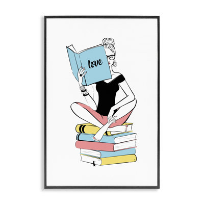 Livre «Love Girl», estampe numérique par Martina Pavlova
