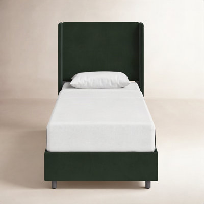 Tilly Upholstered Wingback Bed