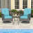 2 - Person Patio Conversation Set with Cushions-1992000570