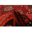 Tapis de couloir unique en laine noué à la main de style années 2000 4 pi 2 po x 8 pi 10 po en rouge / bleu marine foncé / beige Anieyah